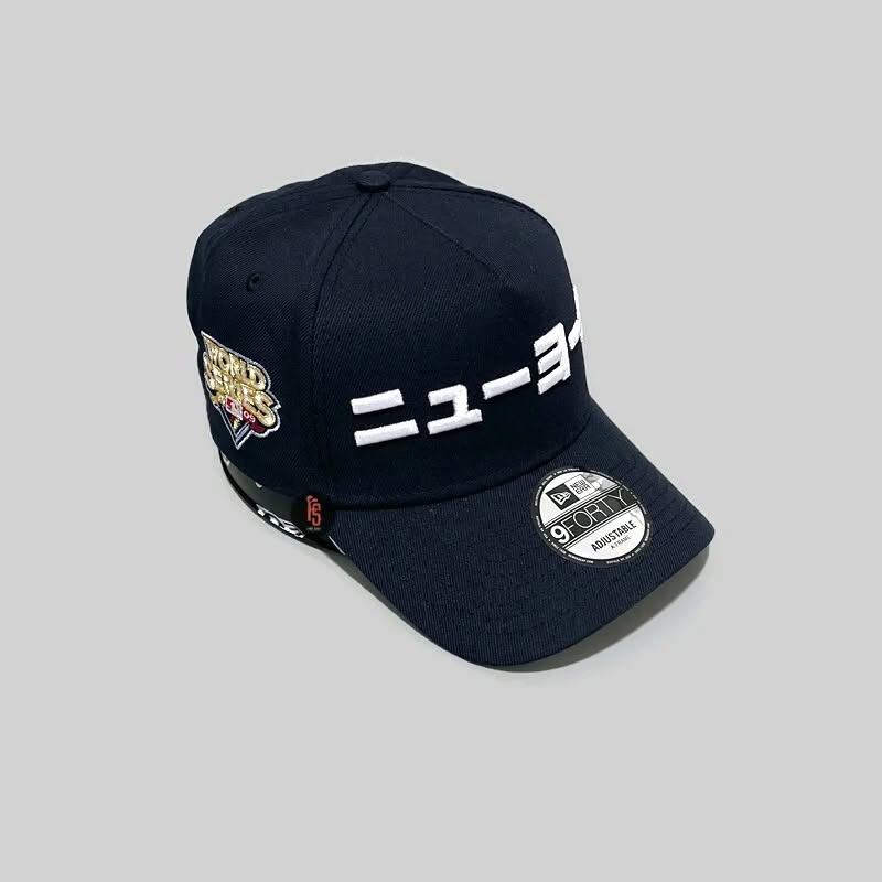NEW ERA NEW YORK YANKEES WORLD SERIES 2009 NAVY 9FORTY A FRAME SNAPBACK CAP-Maverick