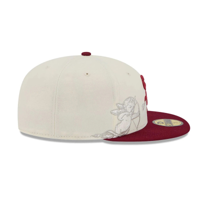 NEW ERA CHICAGO WHITE SOX CHERUB CHROME WHITE EMBROIDERED CASUAL BASEBALL CAP-Maverick