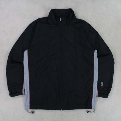 RARE 2000s Track Jacket Black-Maverick