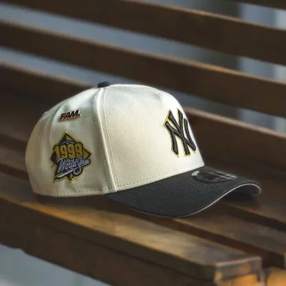 NEW ERA 9FORTY A-FRAME NEW YORK YANKEES WORLD SERIES 1999 TWO TONE / GREY UV SNAPBACK-Maverick