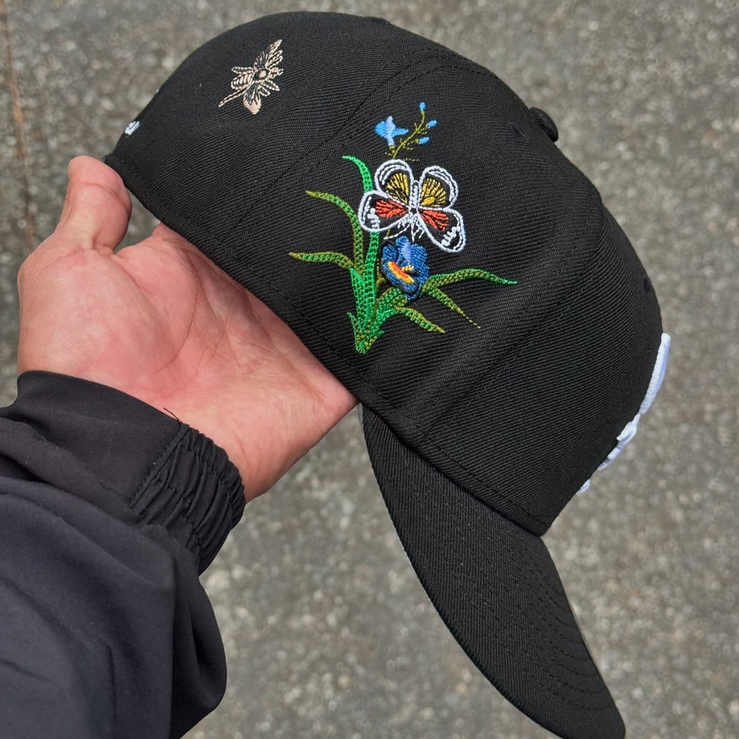 NEW ERA CHICAGO WHITE SOX BUTTERFLY GARDEN EMBROIDERED CASUAL BASEBALL CAP-Maverick