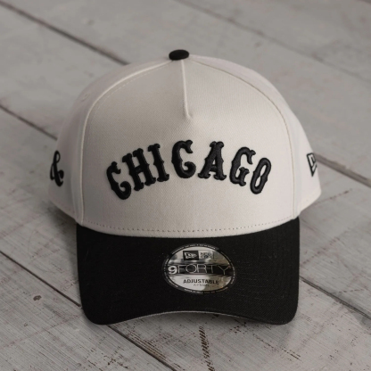 NEW ERA 9FORTY A TYPE MLB CHICAGO WHITE SOX FOREVER & EVER TWO-COLOR/GREY UV BASEBALL CAP-Maverick