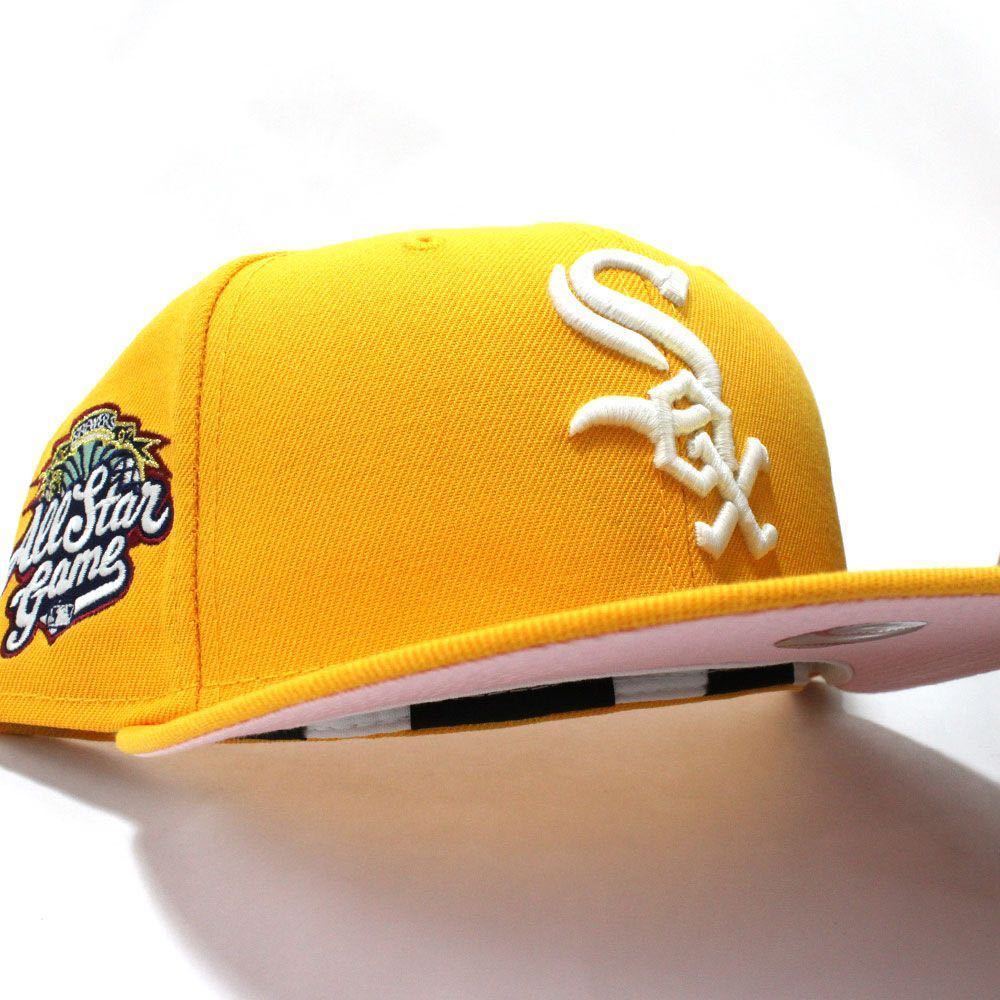NEW ERA 9FORTY A MLB CHICAGO WHITE SOX. GOLDEN BASEBALL CAP-Maverick