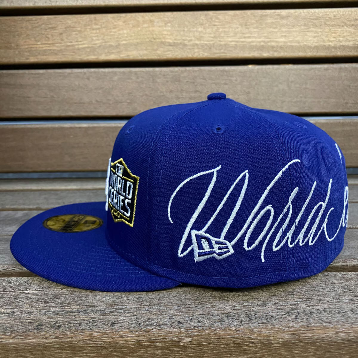NEW ERA LOS ANGELES DODGERS HISTORIC CHAMPS ROYAL EMBROIDERED CASUAL BASEBALL CAP-Maverick