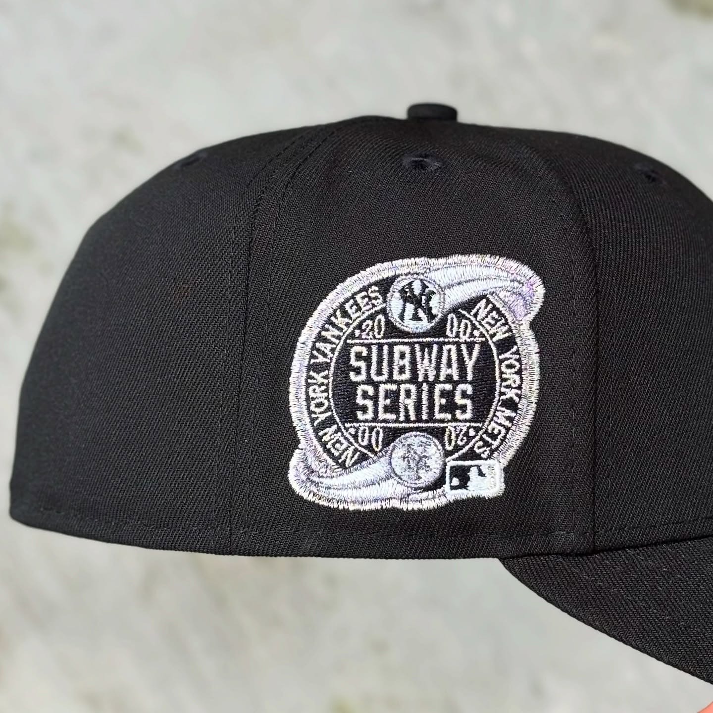 NEW ERA NEW YORK YANKEES SUBWAY SERIES 2000 EMBROIDERED CASUAL BASEBALL CAP-Maverick