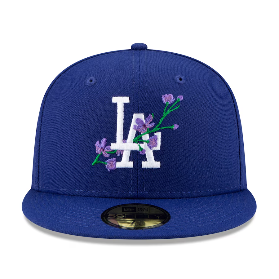 NEW ERA LOS ANGELES DODGERS EMBROIDERED CASUAL BASEBALL CAP-Maverick