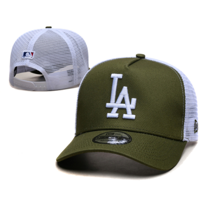 NEW ERA LOS ANGELES DODGERS COLLISION COLOR SERIES A WHITE TRUCKER-NEW ERA-MULTI STYLE-Maverick