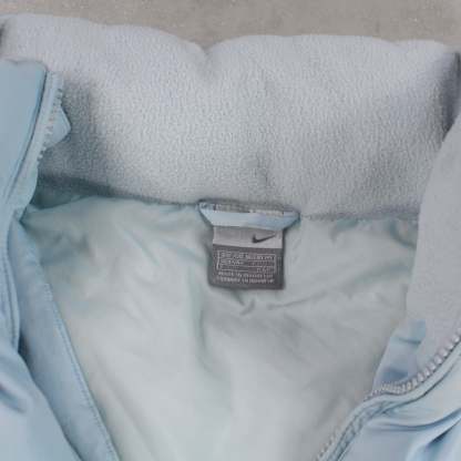 RARE 2000s Puffer Gilet Blue-Maverick