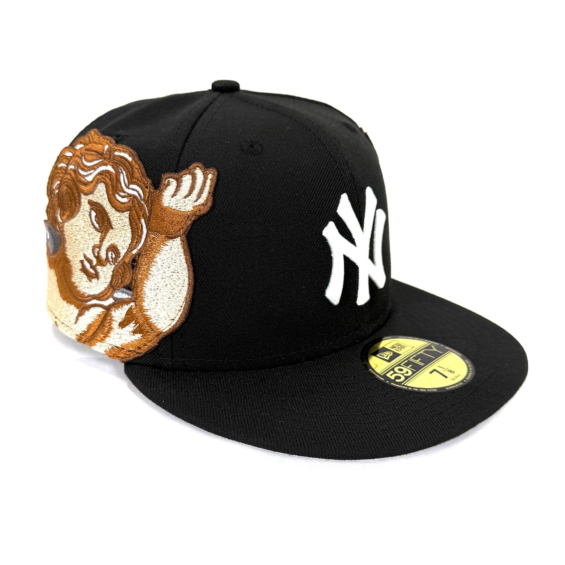 NEW ERA JON STAN HYPE BLACK NEW YORK YANKEES NY EMBROIDERED CASUAL BASEBALL CAP-Maverick