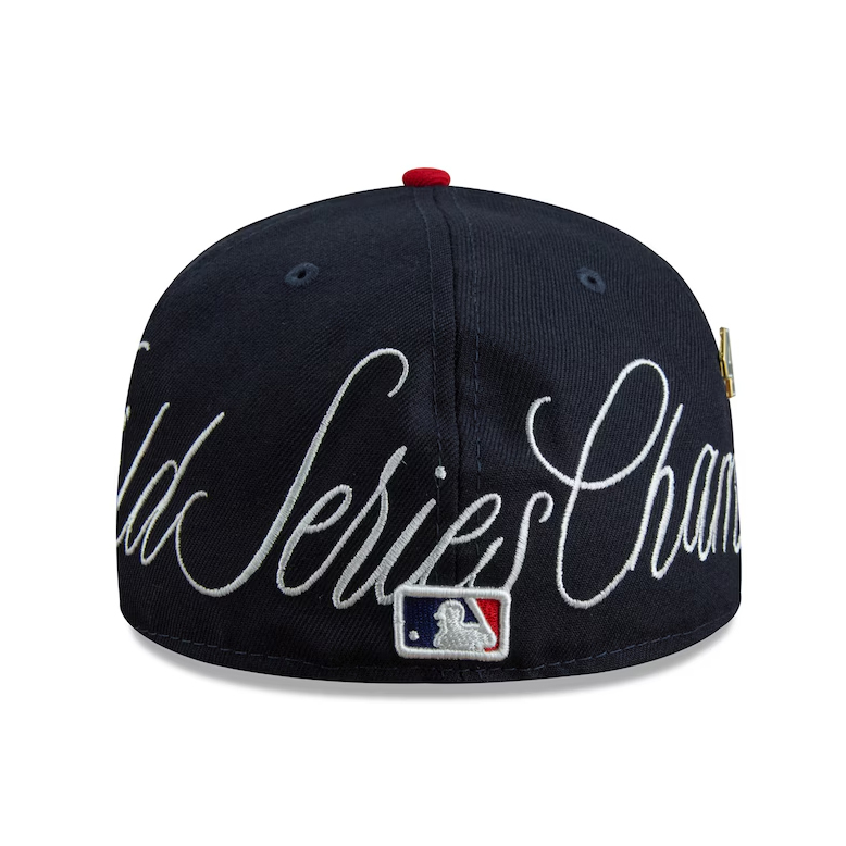 NEW ERA ATLANTA BRAVES HISTORIC WORLD SERIES CHAMPIONS 59FIFTY EMBROIDERED CASUAL BASEBALL CAP-Maverick