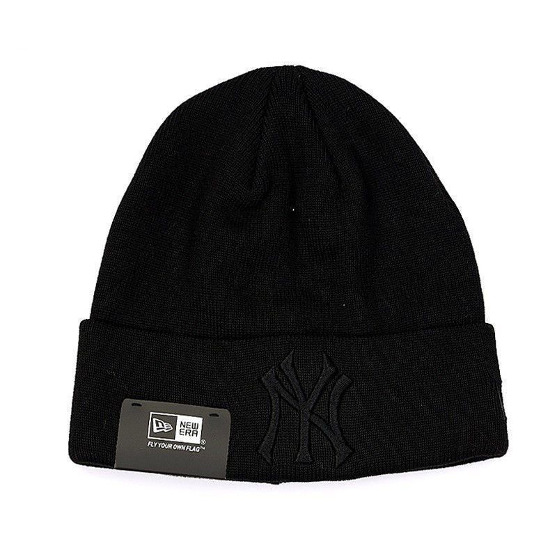 NEW ERA NEW YORK YANKEES EMBROIDERED CUFFED KNIT HAT-Maverick