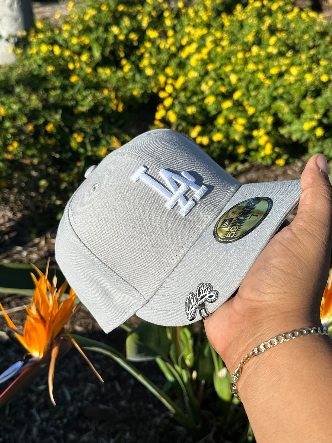 NEW ERA EXCLUSIVE 59FIFTY SMOKE GREY LOS ANGELES DODGERS-Maverick