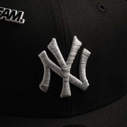 NEW YORK YANKEES MLB BLACK GRAY UV / NEW ERA 59FIFTY FITTED CAP-Maverick