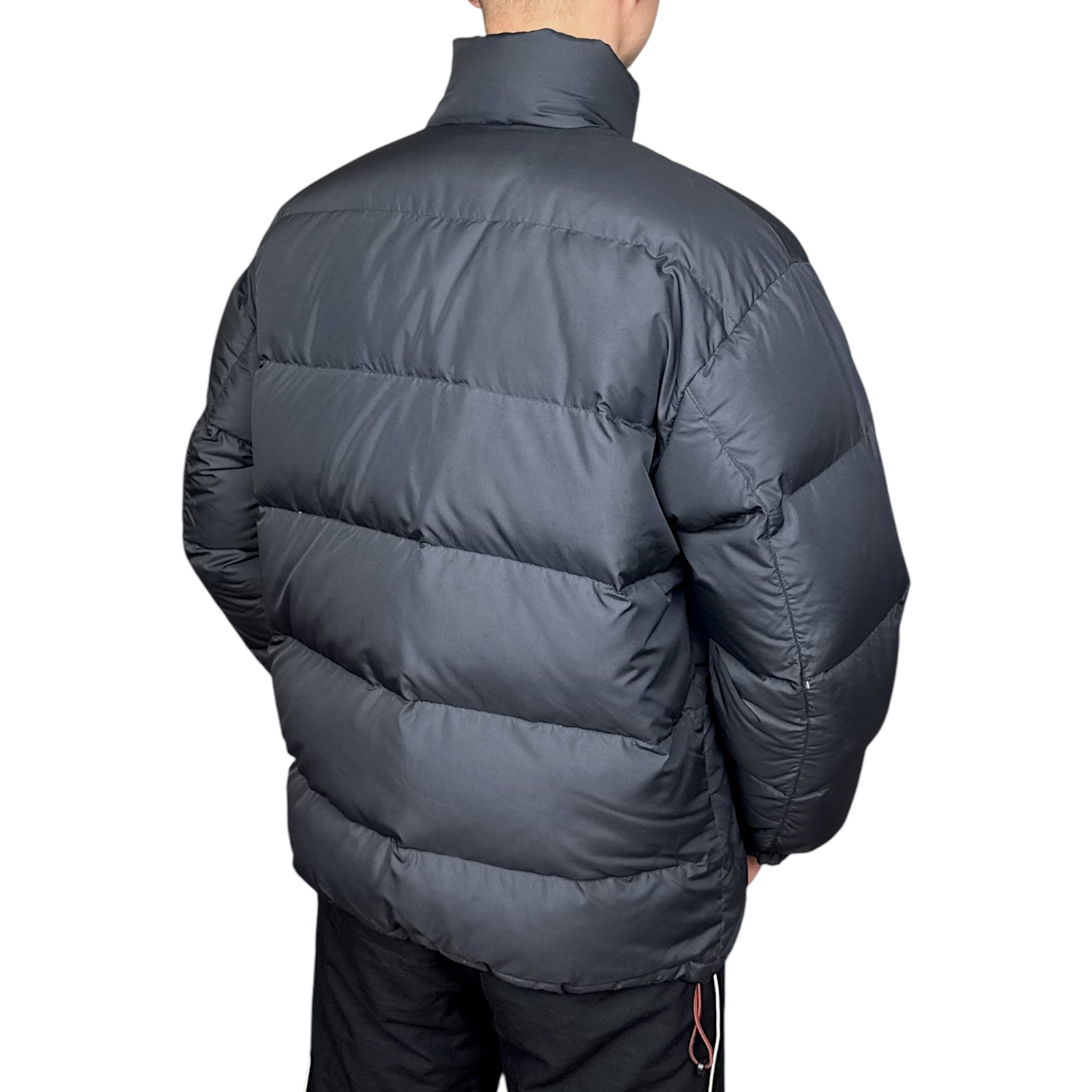 Vintage Y2K Puffer Daunenjacke Schwarz-Maverick