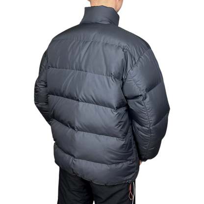 Vintage Y2K Puffer Daunenjacke Schwarz-Maverick