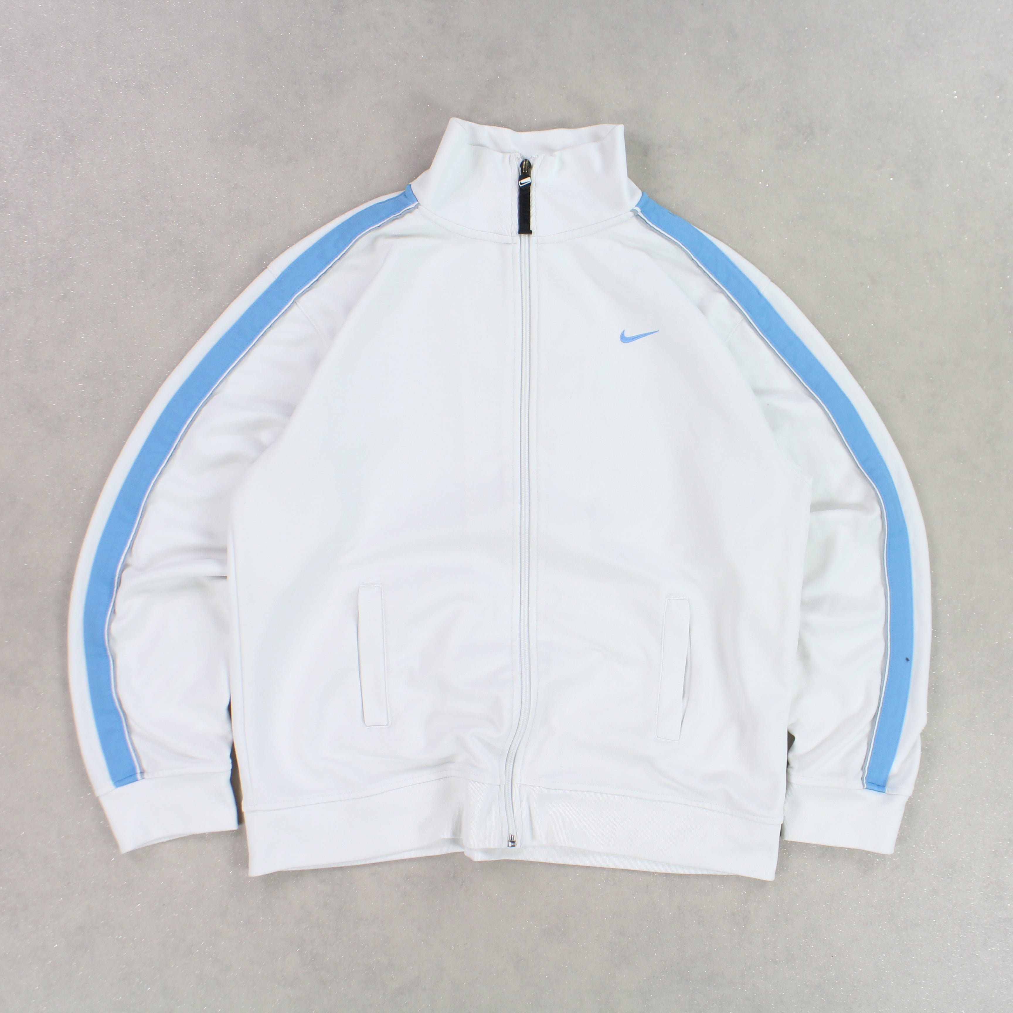 RARE 2000s Track Jacket White-Maverick