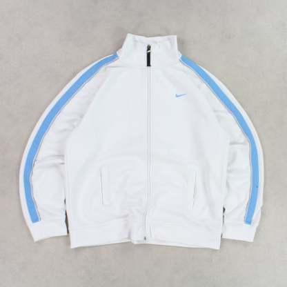 RARE 2000s Track Jacket White-Maverick