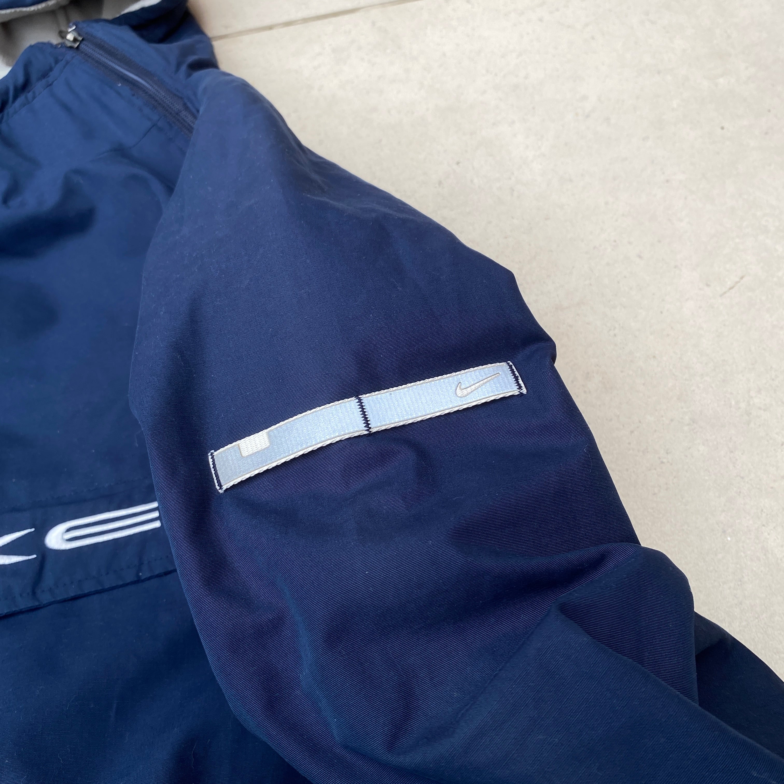 2000'sReversible Sidewinder Fleece Jacket  Blue