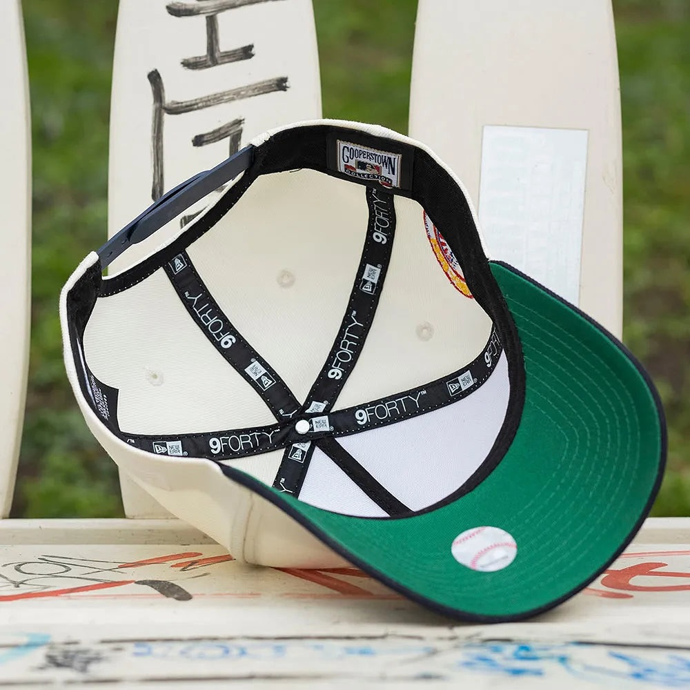 NEW ERA NEW YORK YANKEES 50TH ANNIVERSARY CHROME TWO TONE EDITION 9FORTY A FRAME SNAPBACK HAT CAP MLB-Maverick