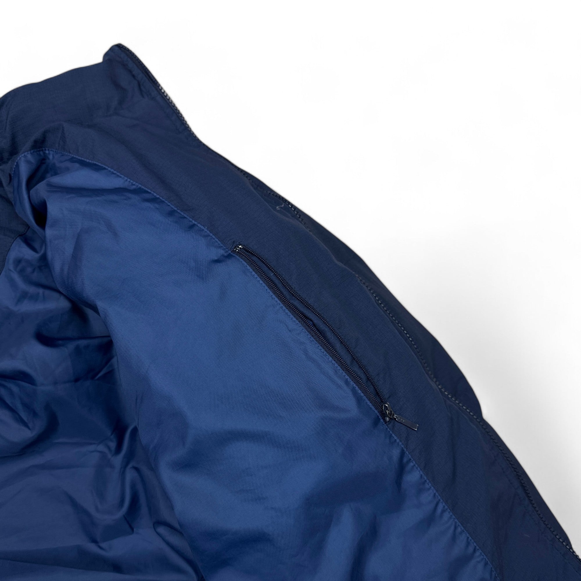 Vintage 90s Spellout Down Pufferjacke-Maverick