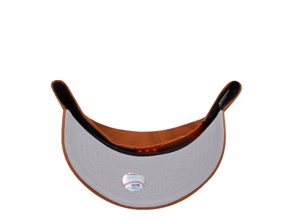 NEW ERA CHICAGO WHITE SOX COMISKEY PARK EARTHY BROWN EDITION 9FORTY A FRAME SNAPBACK HAT-Maverick