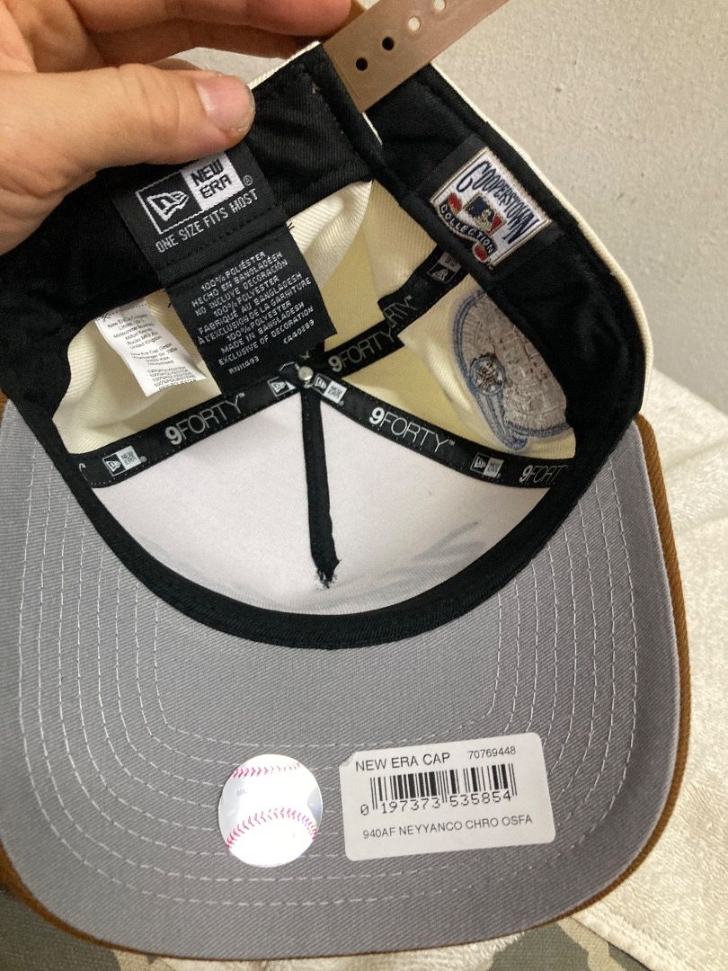 NEW ERA 9FORTY A-FRAME MLB NEW YORK YANKEES SUBWAY SERIES 2000 TWO TONE / GREY UV CAP-Maverick
