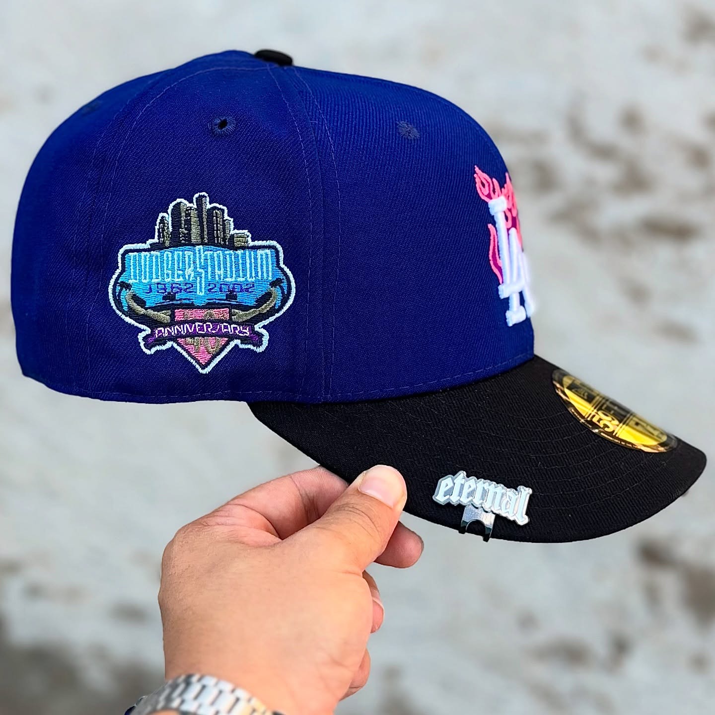 NEW ERA LOS ANGELES DODGERS MODELO DISPONIBLE EMBROIDERED CASUAL BASEBALL CAP-Maverick