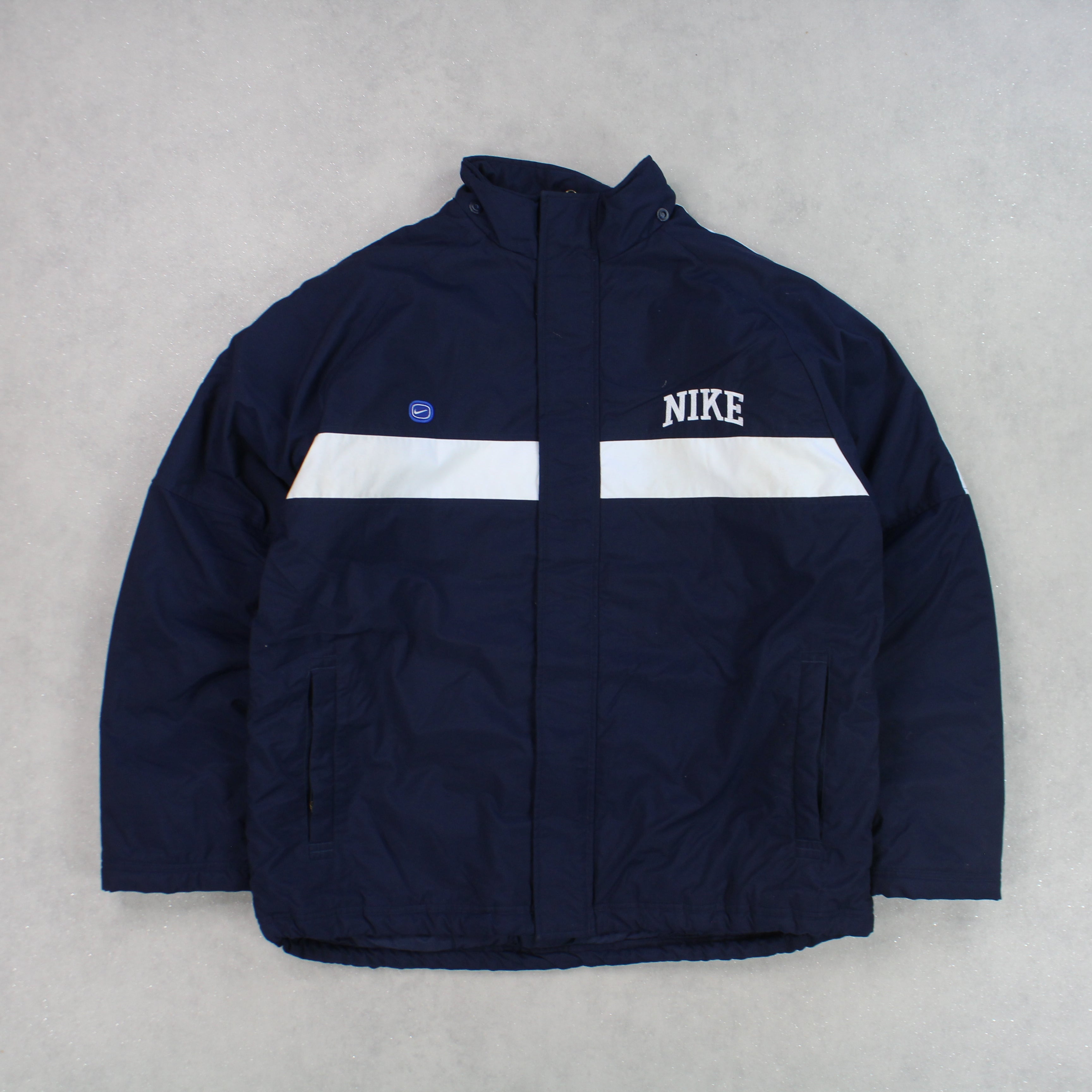 RARE 2000s Padded Jacket Blue-Maverick