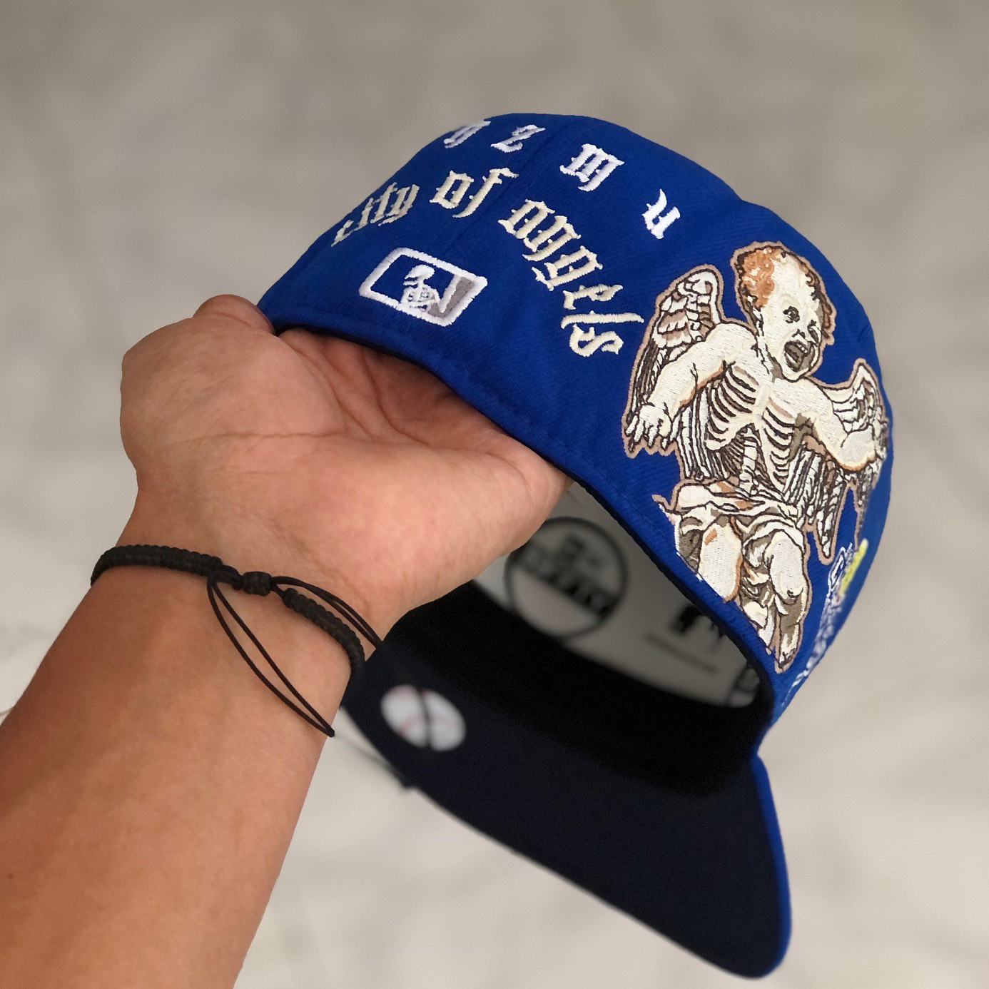 NEW ERA LOS ANGELES DODGERS EMBROIDERED CASUAL BASEBALL CAP-Maverick
