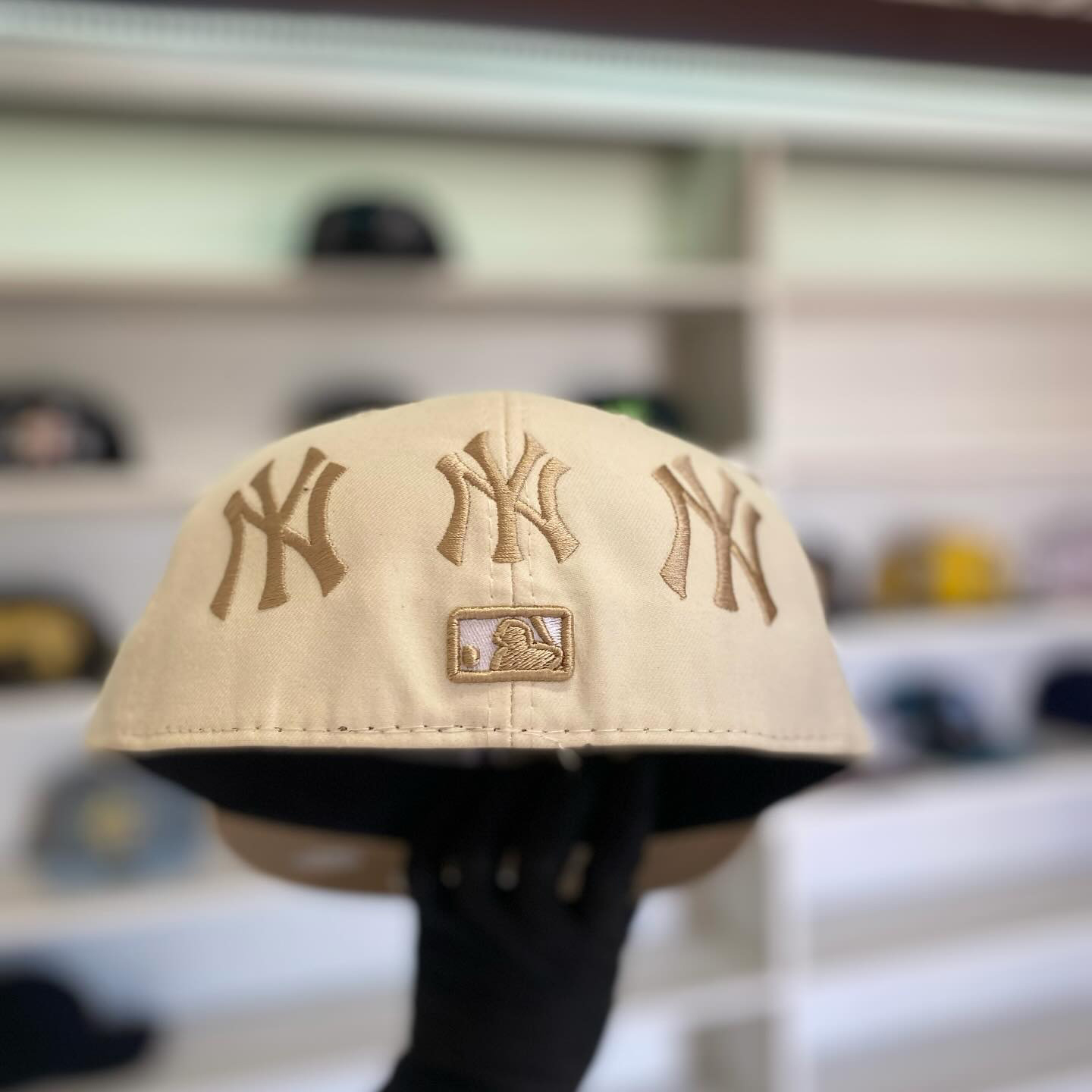 NEW ERA NEW YORK YANKEES BOX LOGO EMBROIDERED CASUAL BASEBALL CAP-Maverick