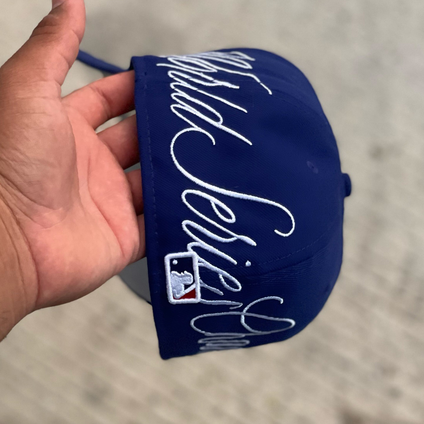 NEW ERA LOS ANGELES DODGERS HISTORIC CHAMPS ROYAL EMBROIDERED CASUAL BASEBALL CAP-Maverick