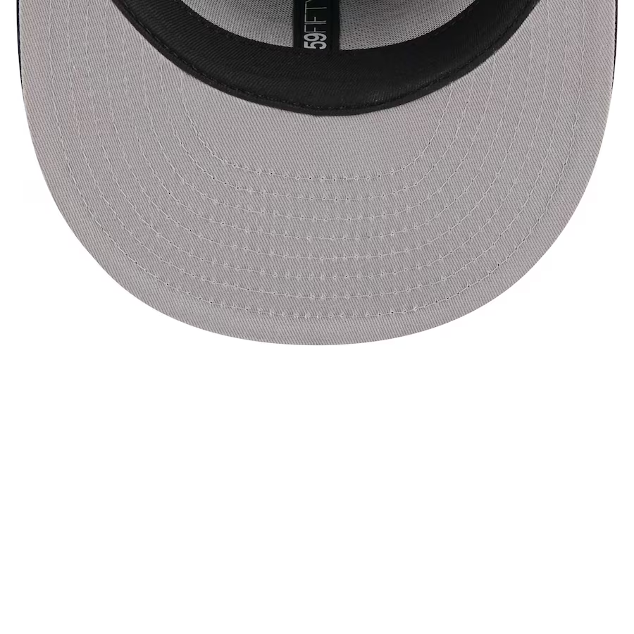 NEW ERA CHICAGO CHICAGO WHITE SOX BLACK NEON EMBROIDERED CASUAL BASEBALL CAP-Maverick
