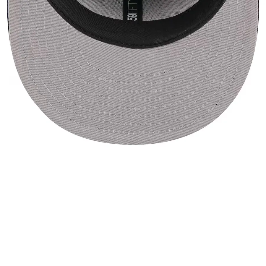 NEW ERA CHICAGO CHICAGO WHITE SOX BLACK NEON EMBROIDERED CASUAL BASEBALL CAP-Maverick