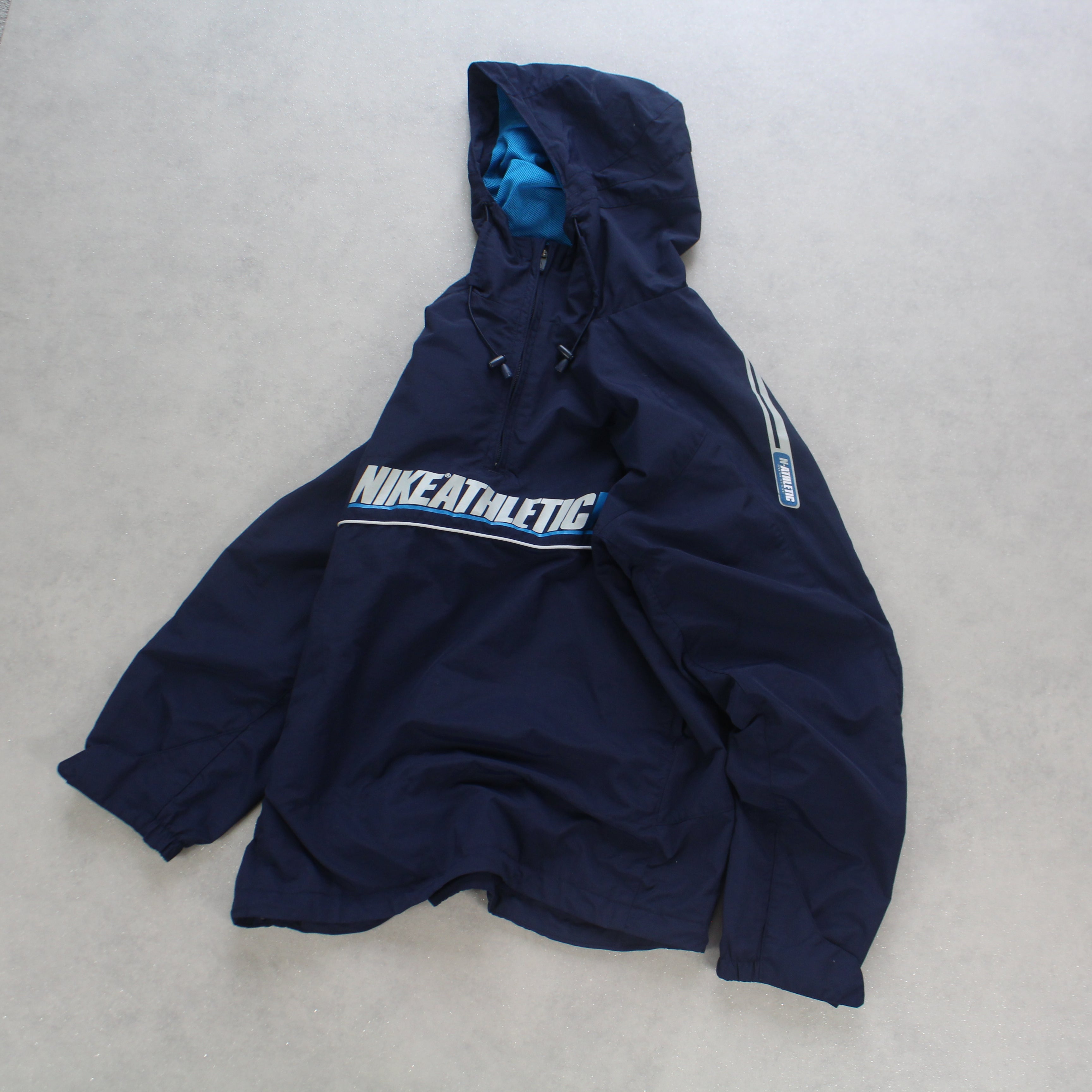 RARE 2000s Hooded Jacket Navy-Maverick
