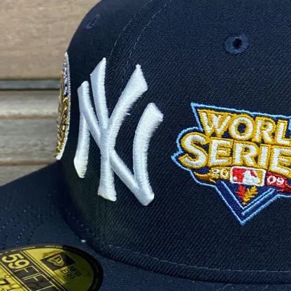 NEW ERA NEW YORK YANKEES 59FIFTY HISTORIC CHAMPS EMBROIDERED CASUAL BASEBALL CAP-Maverick