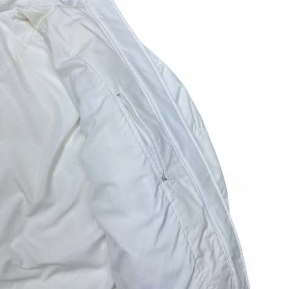 Vintage 90s Rare Down Spellout Pufferjacke Wei?-Maverick