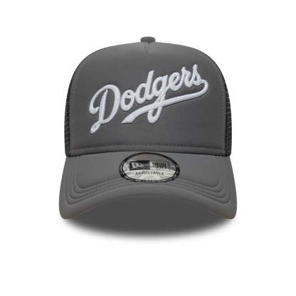 LOS ANGELES DODGERS MLB GREY BLACK UV / NEW ERA A-FRAME TRUCKER-Maverick