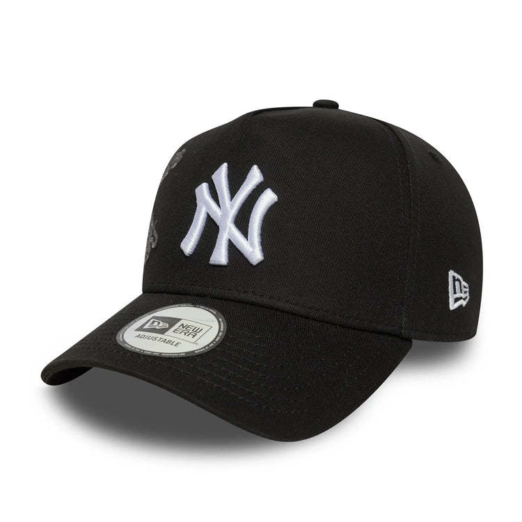 NEW YORK YANKEES MLB BLACK SNAKE ICON / NEW ERA 9FORTY A-FRAME-Maverick
