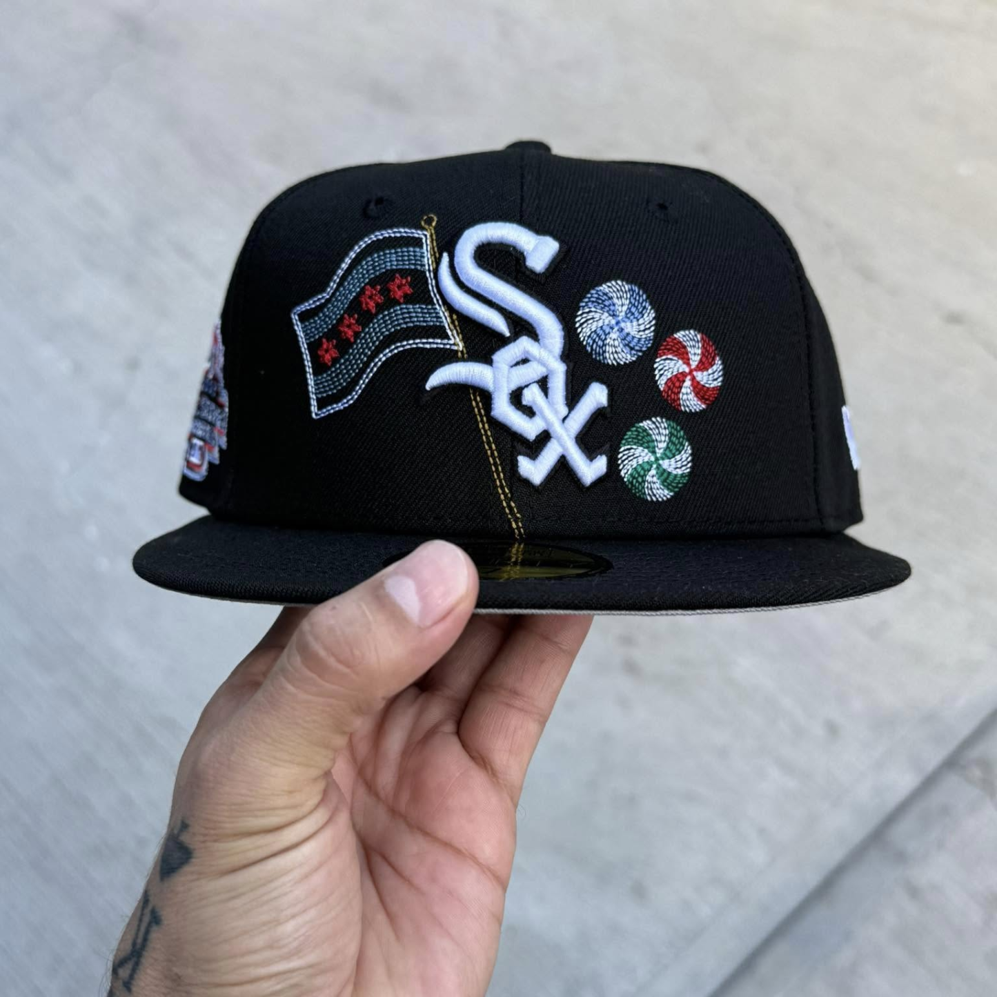 NEW ERA CHICAGO WHITE SOX STATE STITCH 59FIFTY FITTED-Maverick