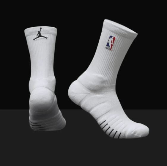 Hoop ArmourFlight Elite Socks White-Maverick