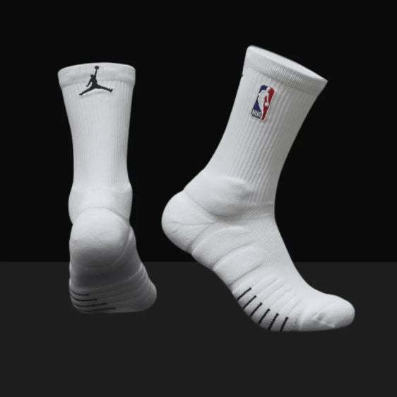Hoop ArmourFlight Elite Socks White-Maverick