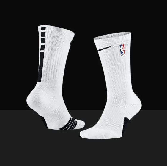 Hoop ArmourElite Socks White-Maverick