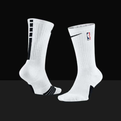 Hoop ArmourElite Socks White-Maverick