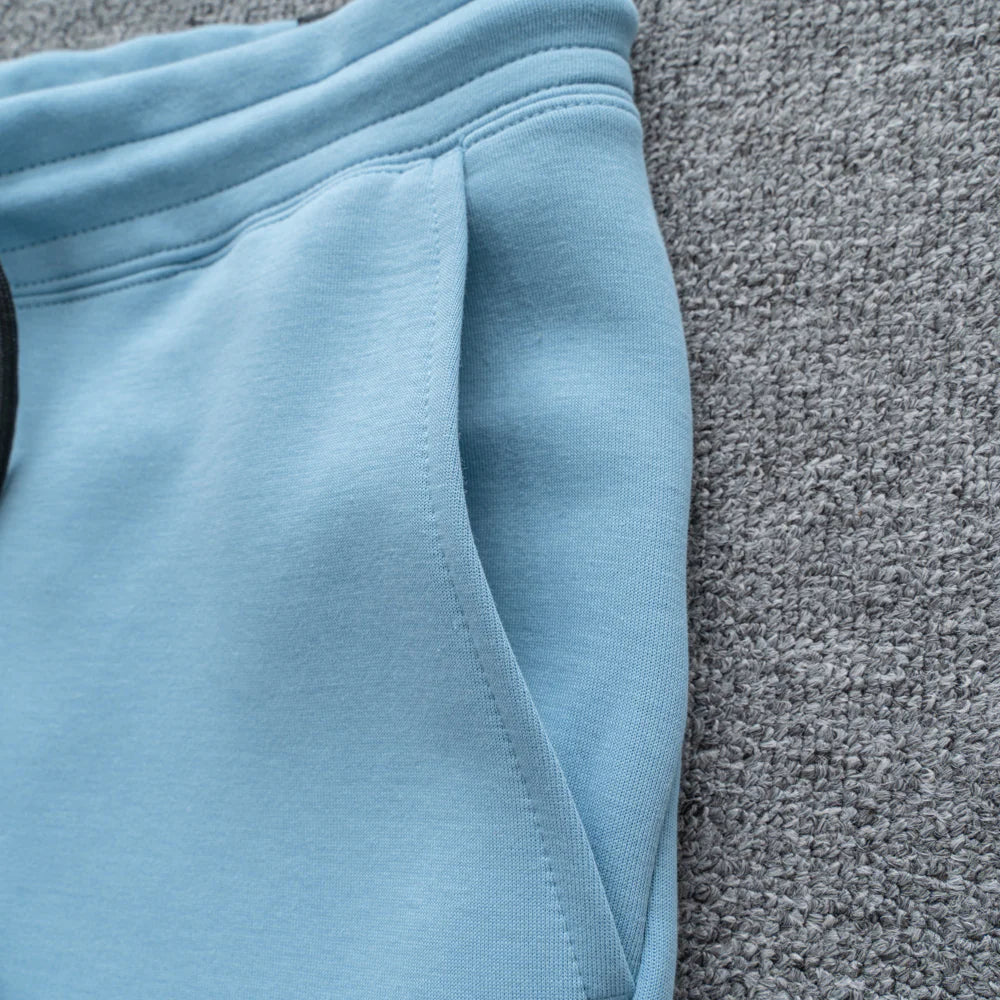   Tech Fleece Blue and White