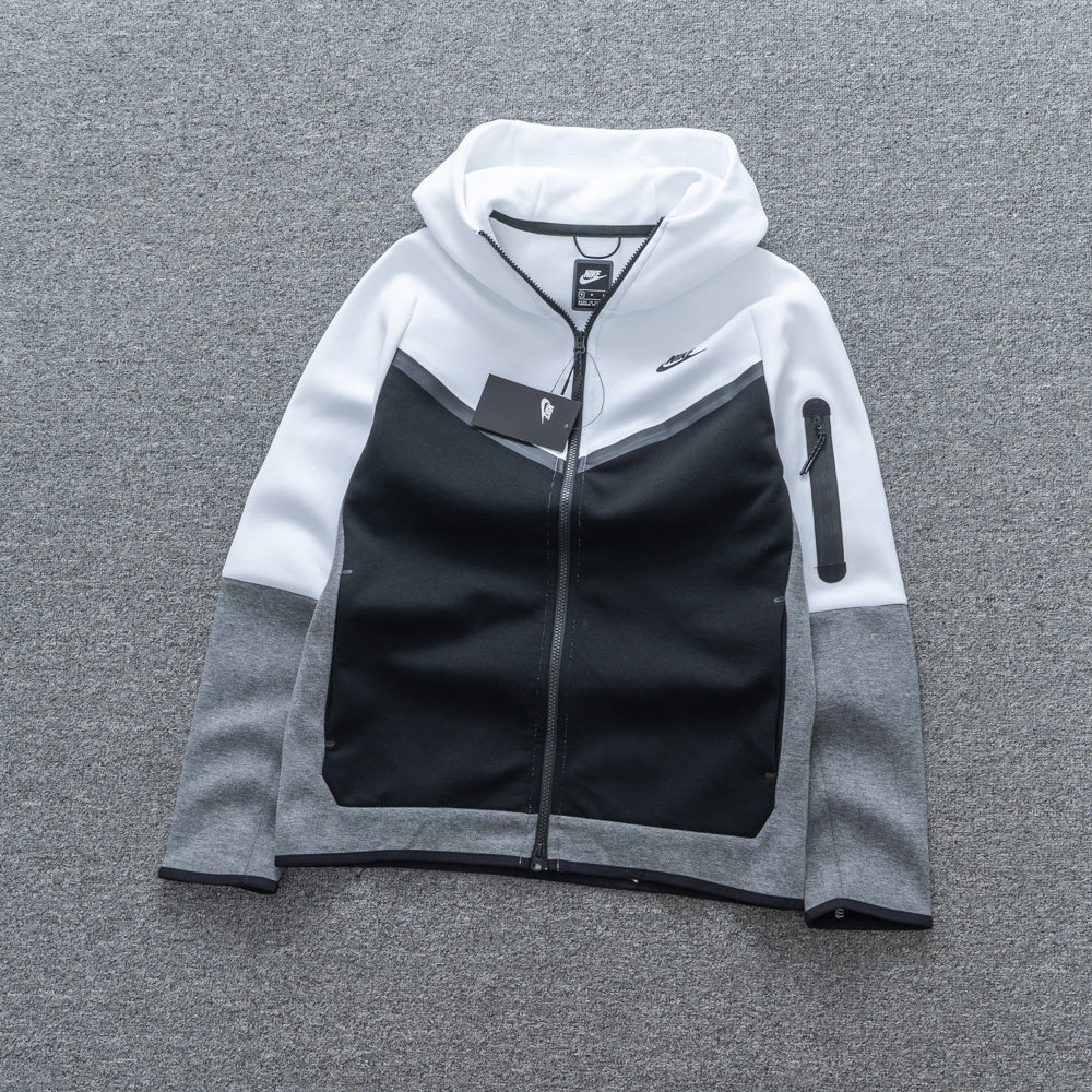   Tech Fleece White and Black
