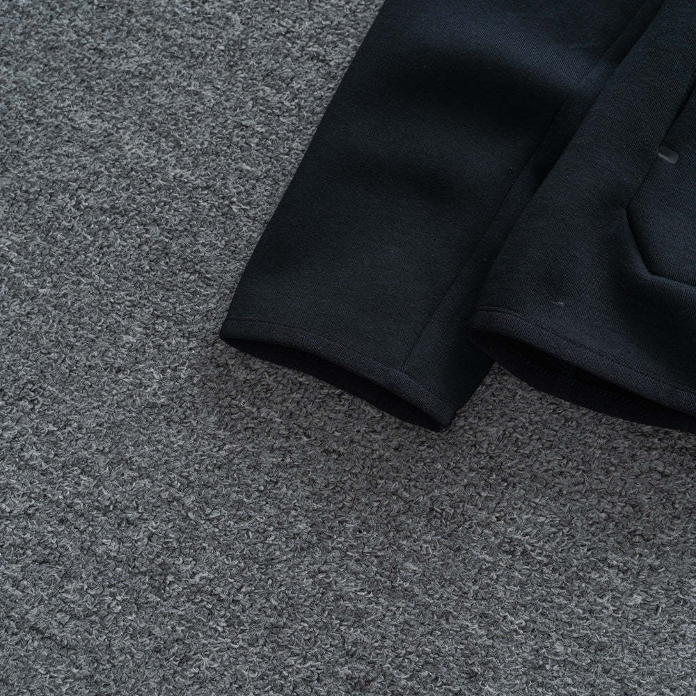 Black Tech Fleece Tracksuit