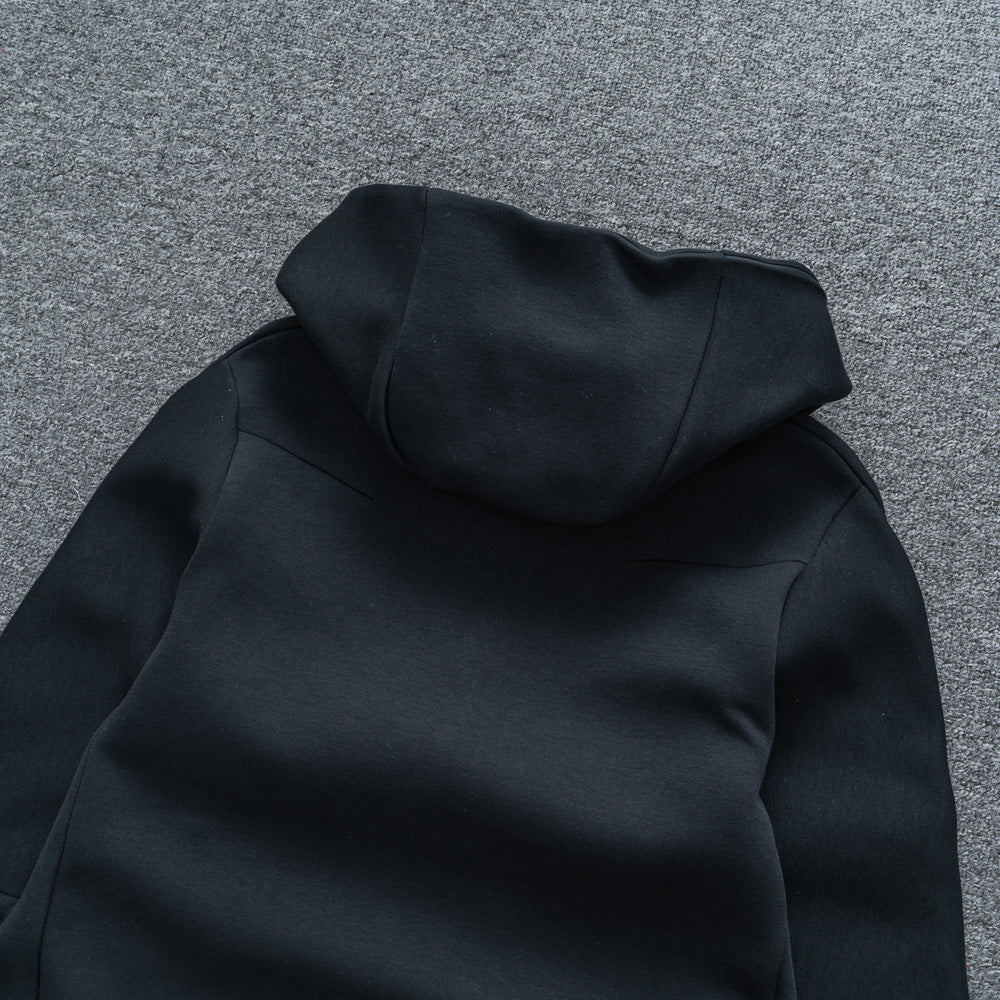 Black Tech Fleece Tracksuit