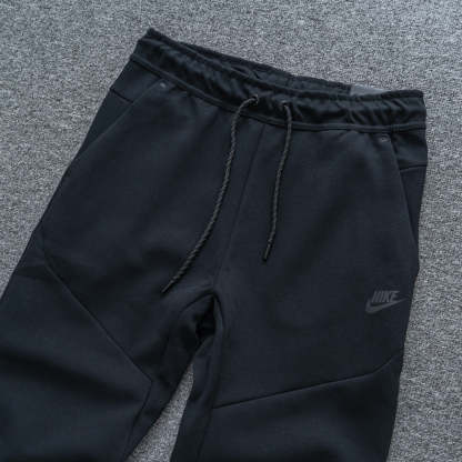 Black Tech Fleece Tracksuit