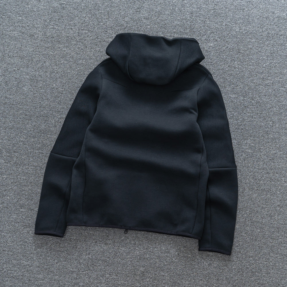 Black Tech Fleece Tracksuit