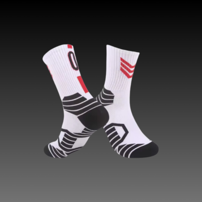 Hoop Armour Crew Socks White-Maverick
